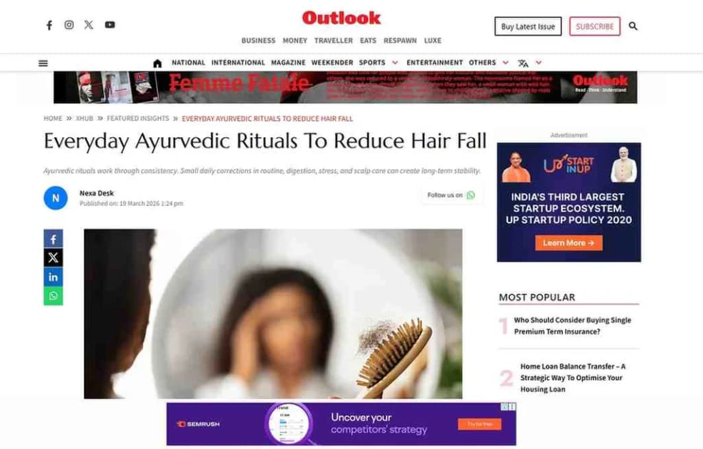 How to get featured on Outlook India – complete guide