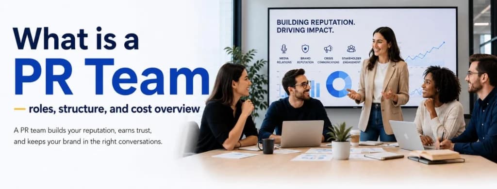 What Is a PR Team? Roles, Structure, and When Your Marketing Team Actually Needs One