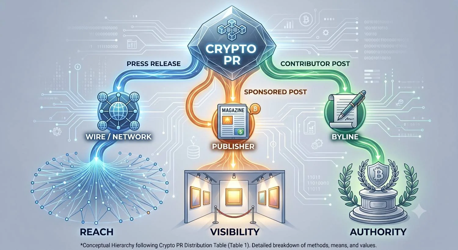 Crypto marketing methods