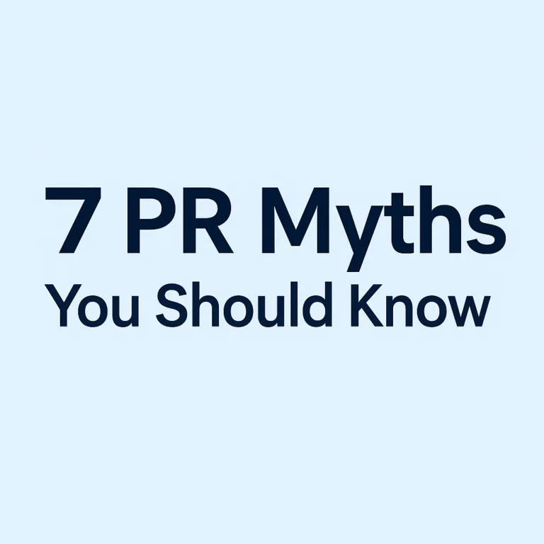 7 pr myths