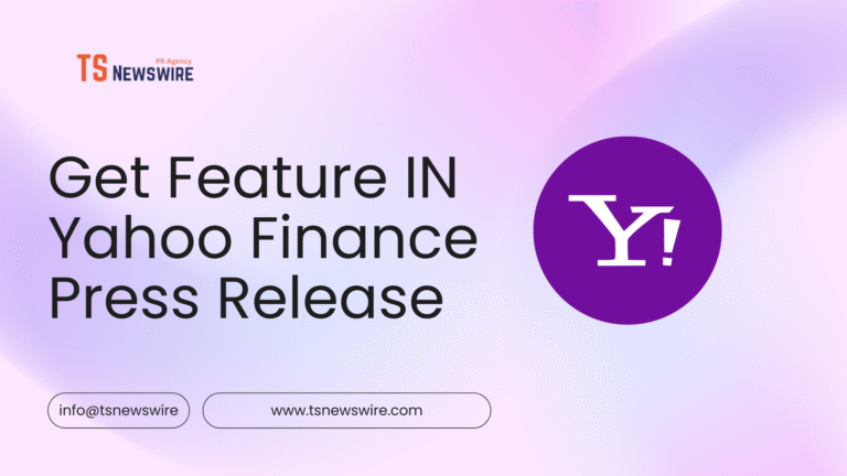 Get Feature IN Yahoo Finance Press Release