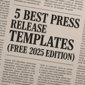 5-best-free-press-release-template