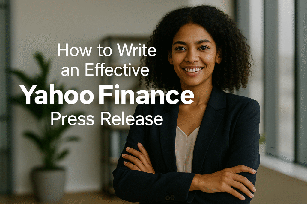 Top 5 Benefits of a Yahoo Finance Press Release for Startups